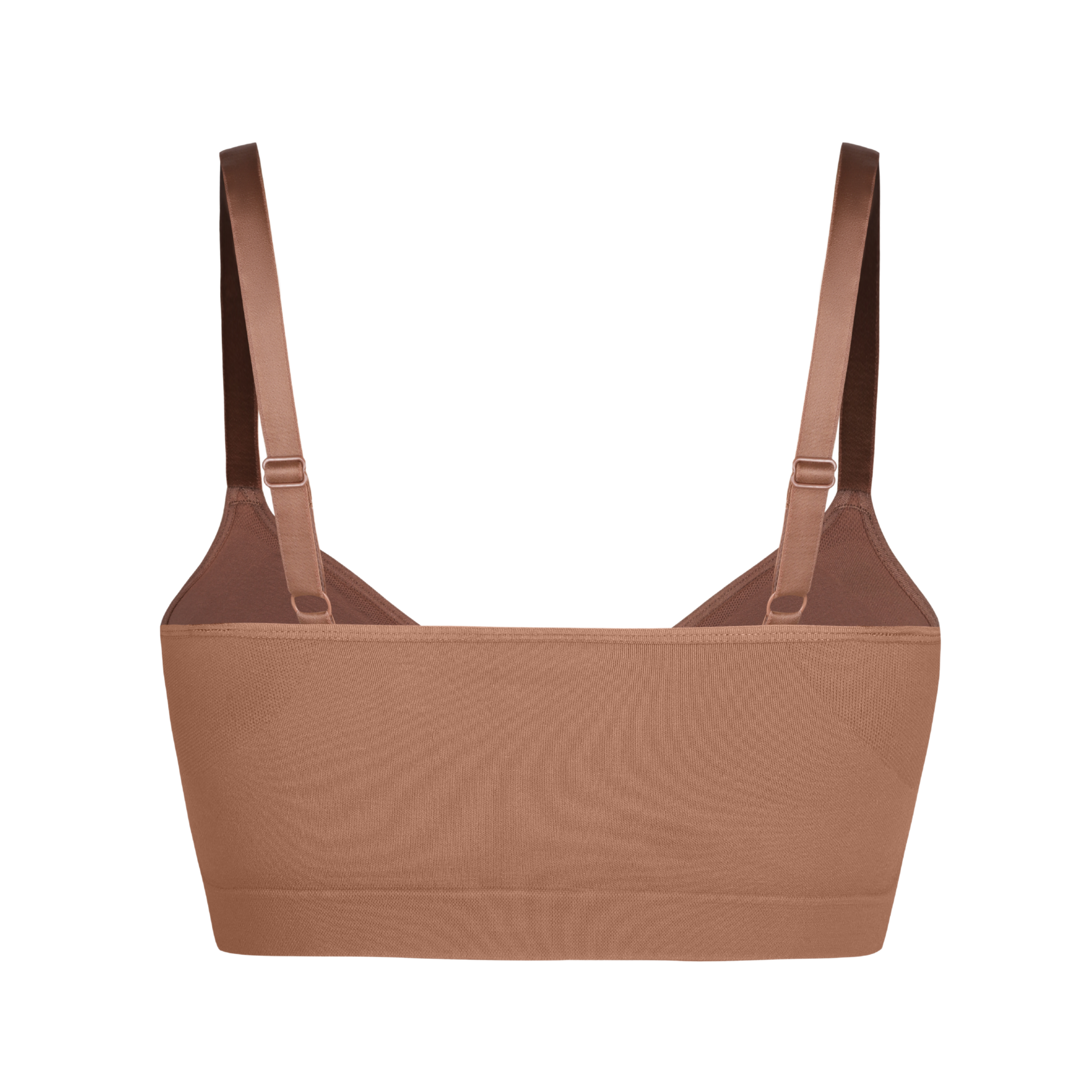 Coffee - Wireless Supportive Shaping Bra with Adjustable Straps