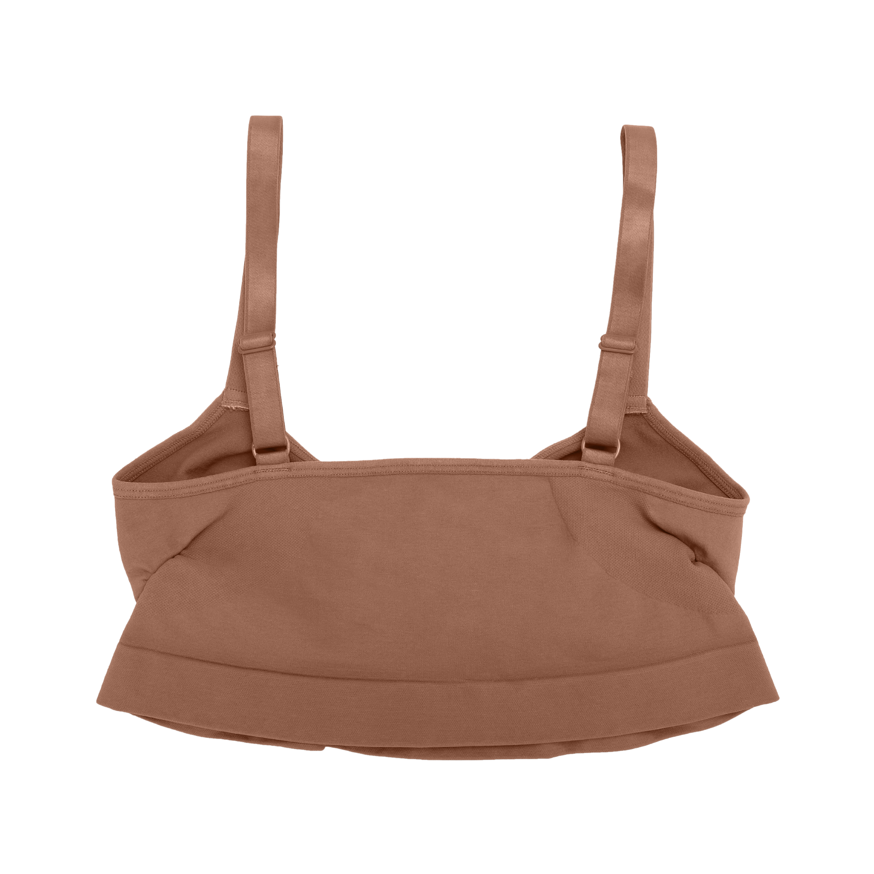 Coffee - Wireless Supportive Shaping Bra with Adjustable Straps