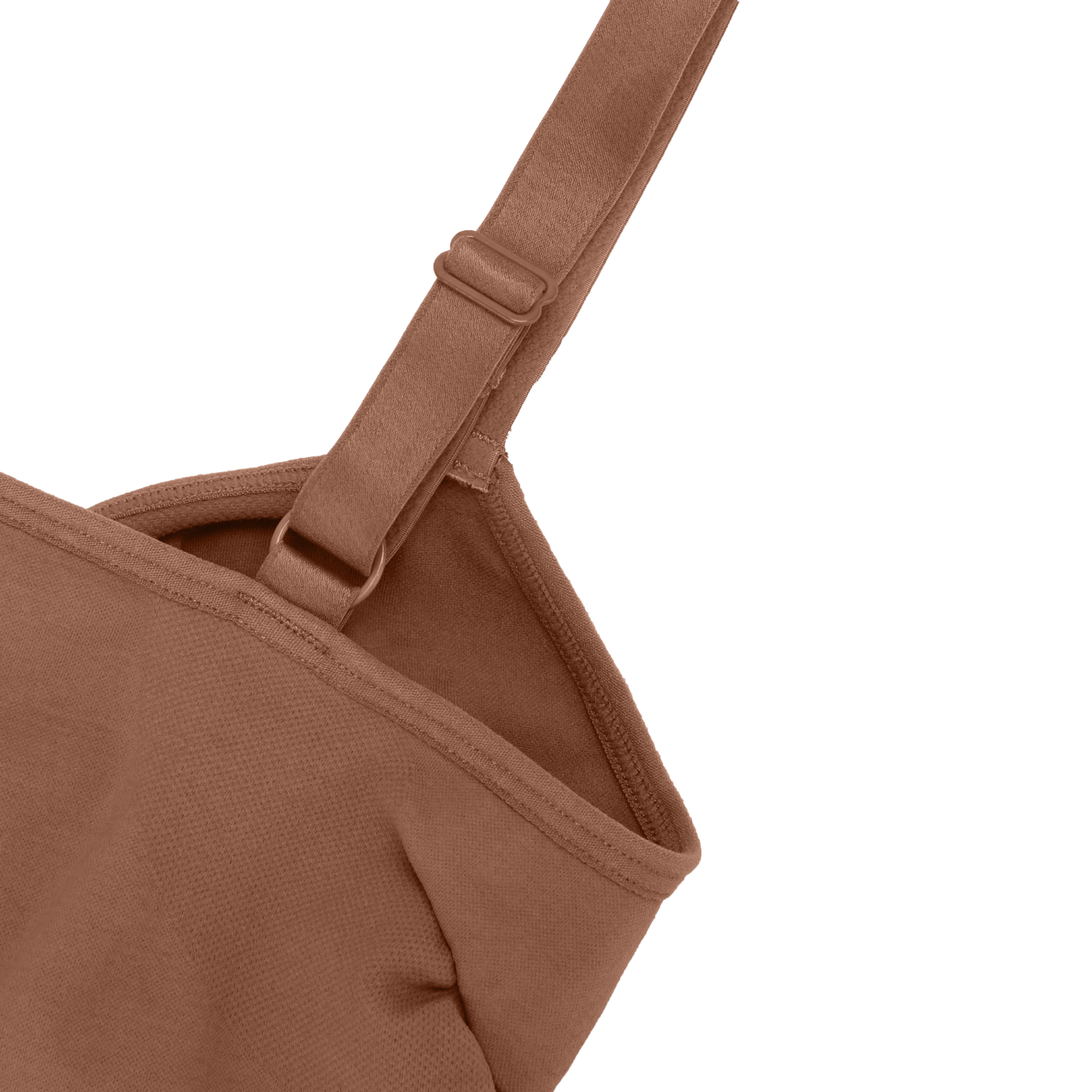 Coffee - Wireless Supportive Shaping Bra with Adjustable Straps
