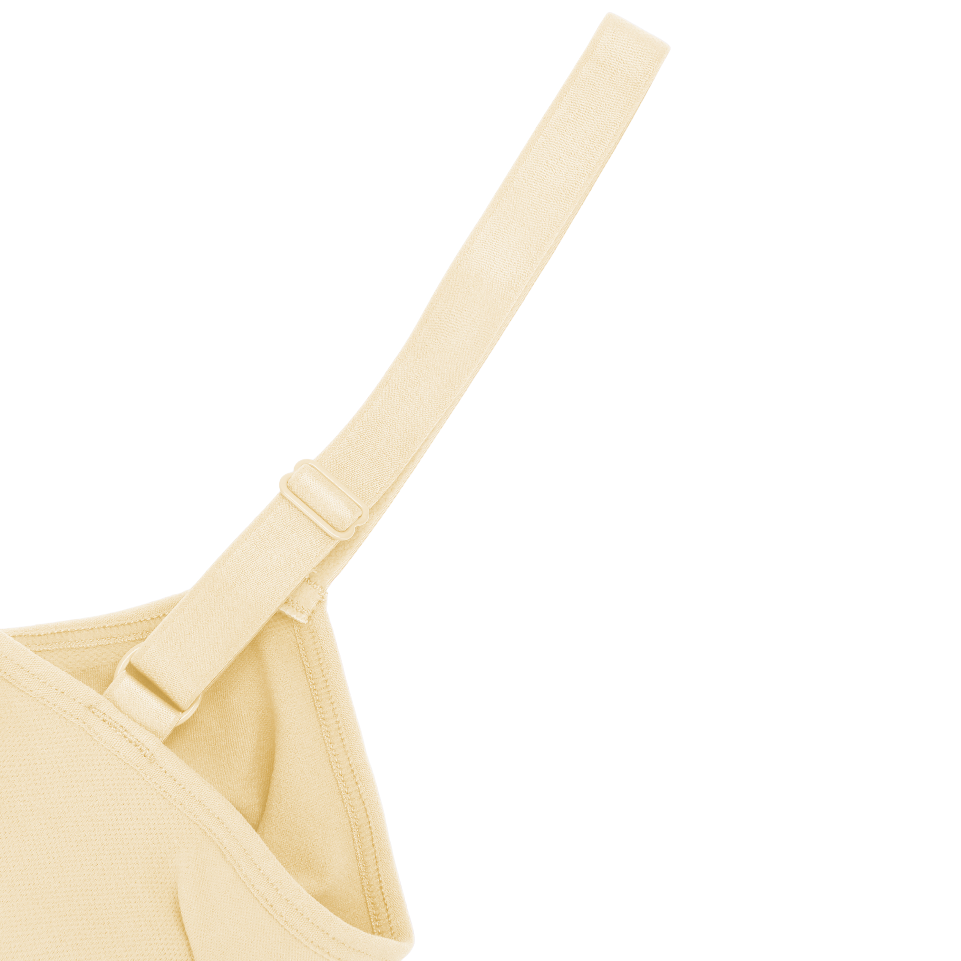 Cream - Wireless Supportive Shaping Bra with Adjustable Straps