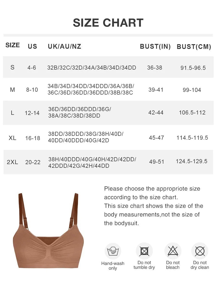Three Pack - Wireless Supportive Shaping Bra with Adjustable Straps *NEW*