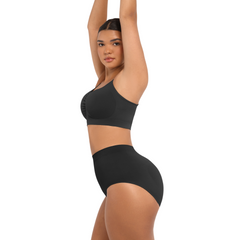 Noir - Wireless Supportive Shaping Bra with Adjustable Straps