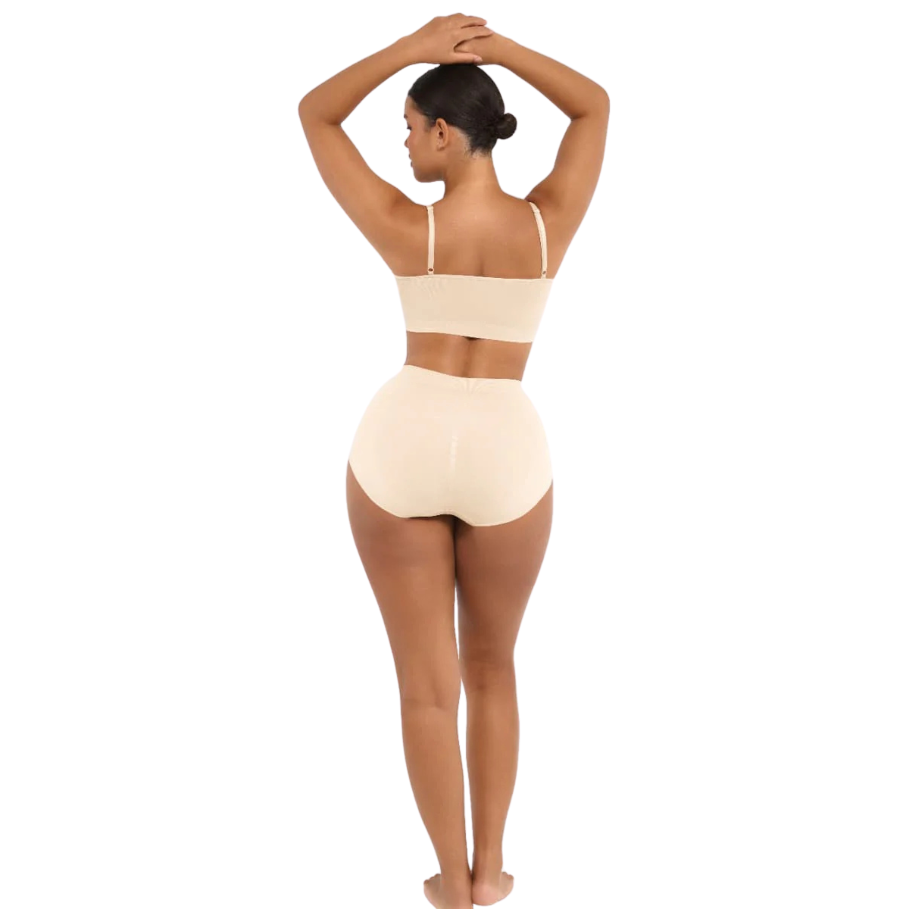 Cream - Wireless Supportive Shaping Bra with Adjustable Straps