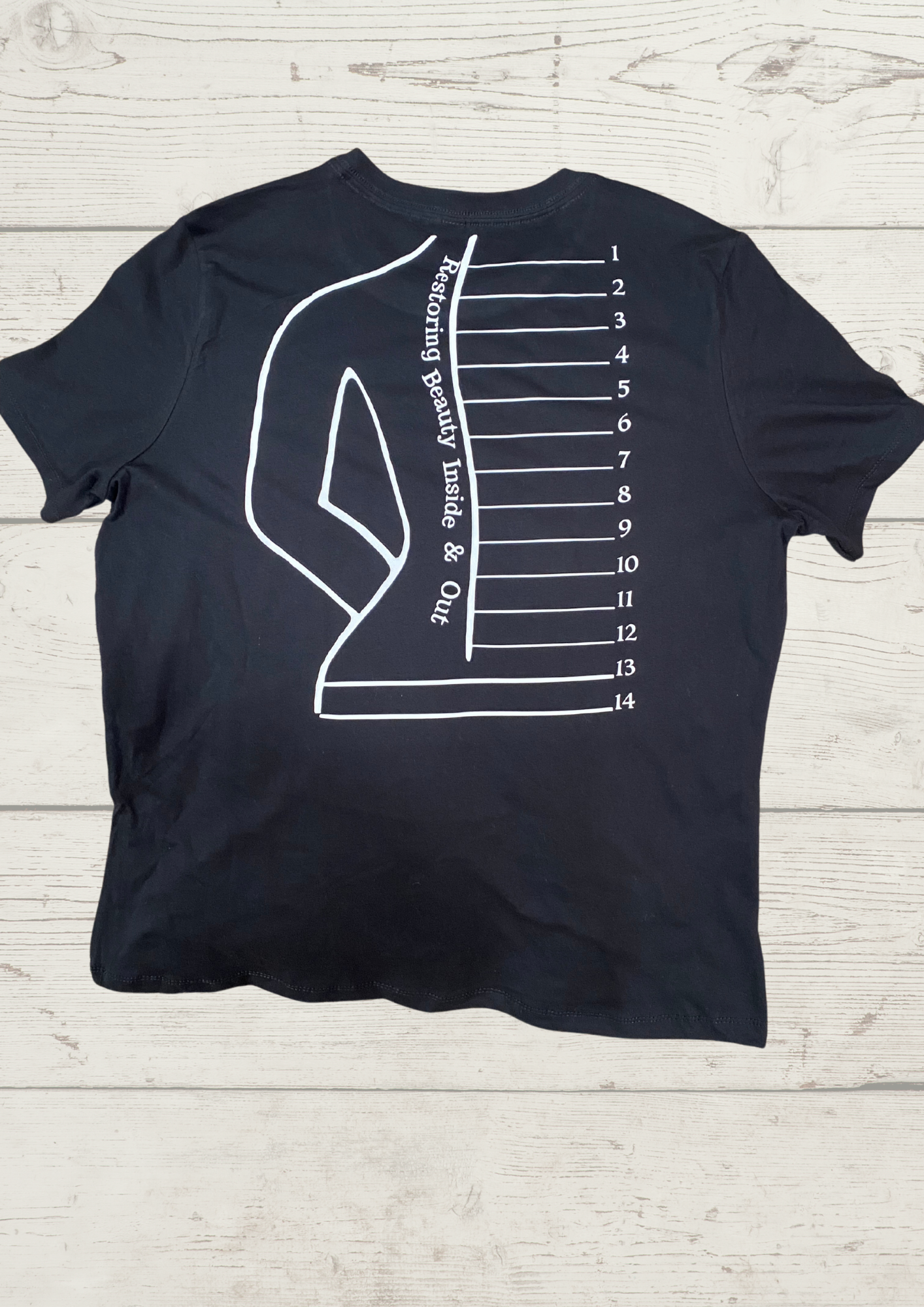 Elise Rose & Co Length Check T-Shirt